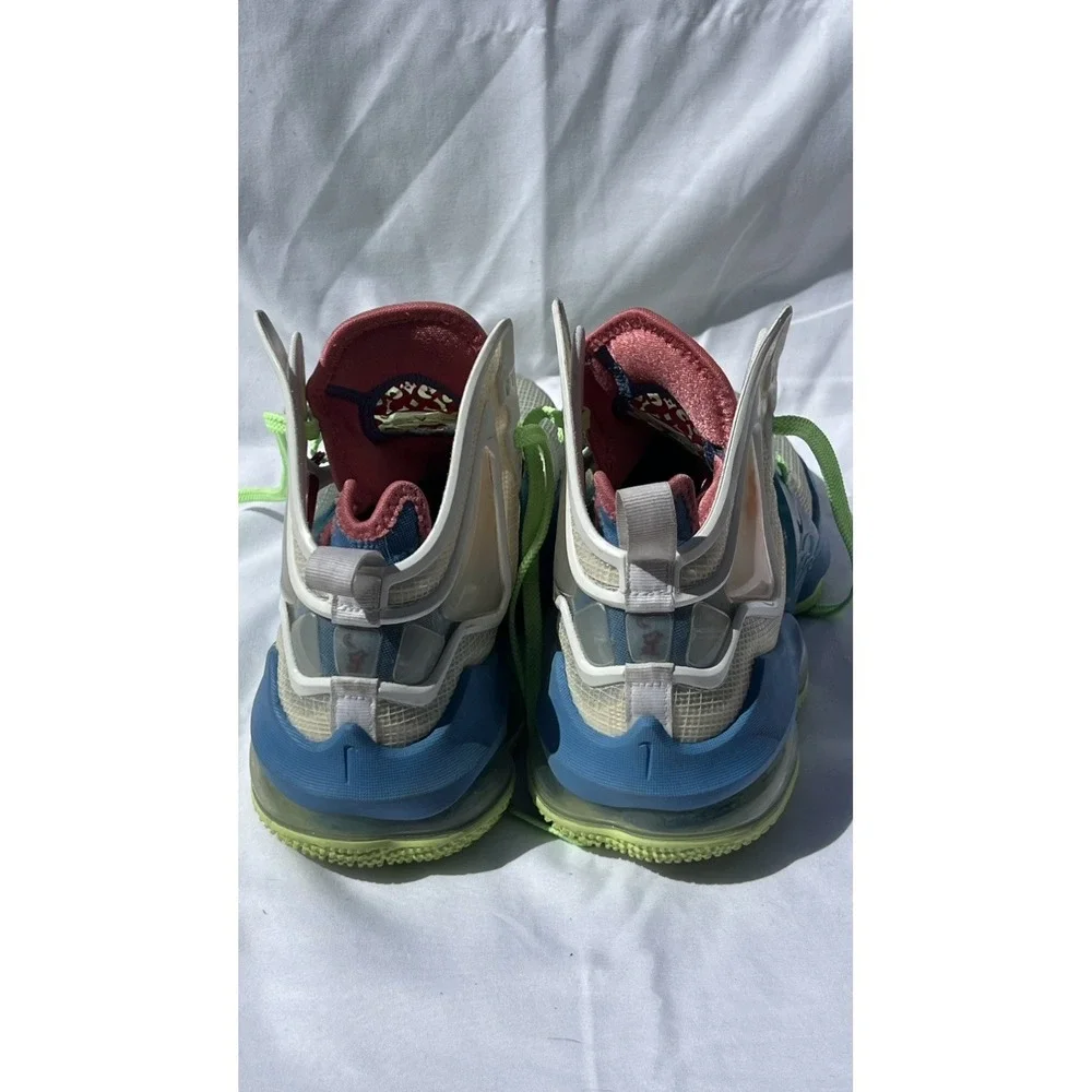 Nike Shoes LeBron XIX 19 GS Dutch Blue Pomegranite‎ Sneakers Sz 5.5 DC9339-400